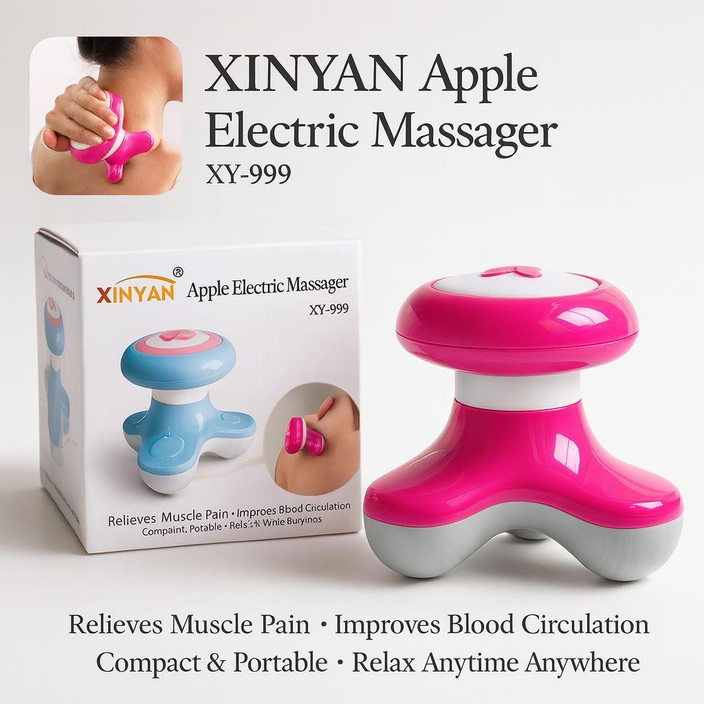 Mini Body Massager - 1 Pc Multicolor ABS Plastic Massager