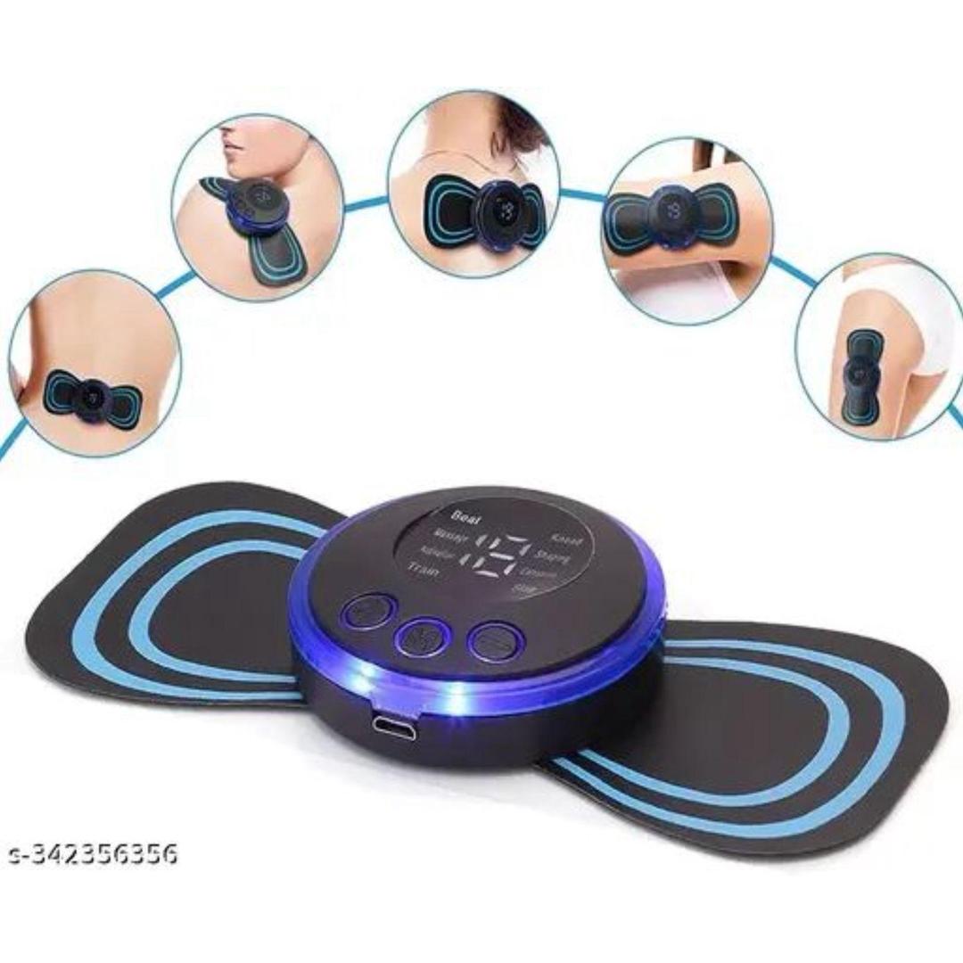 EMS Butterfly Rechargeable Massager – Compact, Wireless Relief for Muscles & Stress